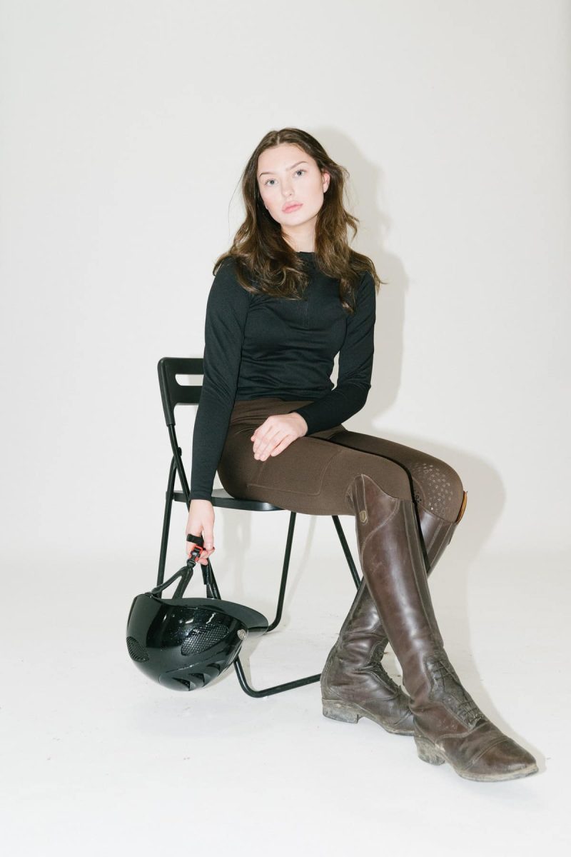 Ines Riding Leggings, Pepita