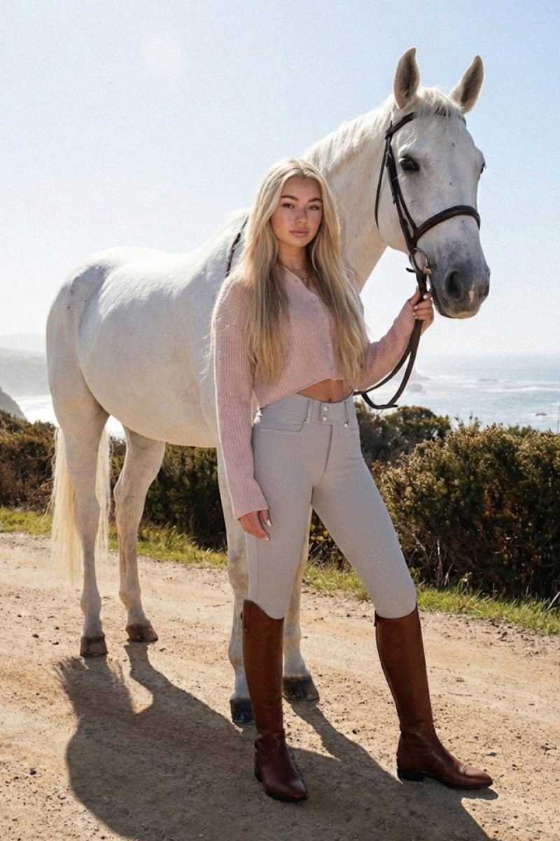 Nellie Breeches Classic, Grey Drizzle
