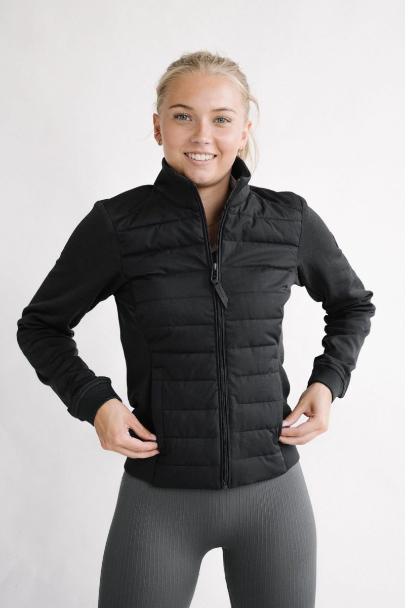 Adrienne Hybrid Jacket, Black