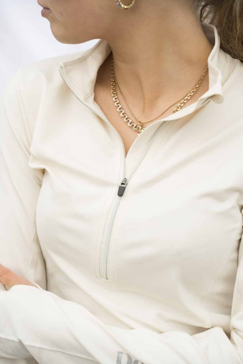 Paris Soft Zip, White