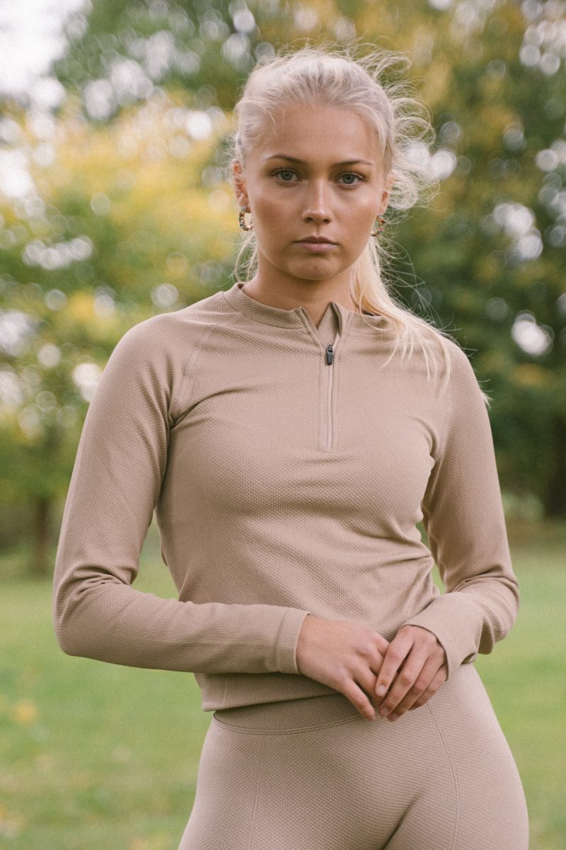 Rose Top, Beige